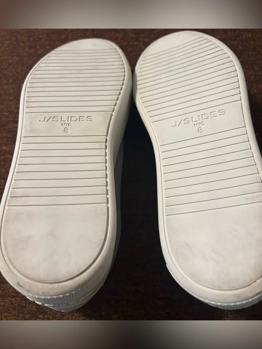 J/SLIDES Metallic Platform Lace-Up Sneaker